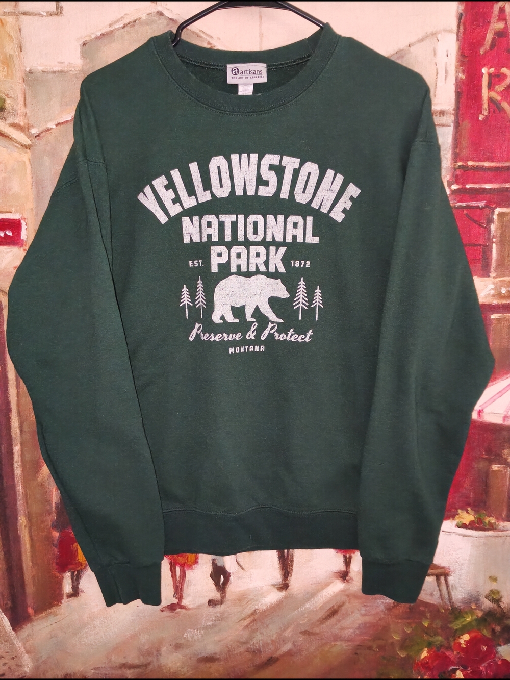 Yellowstone National Park Crewneck